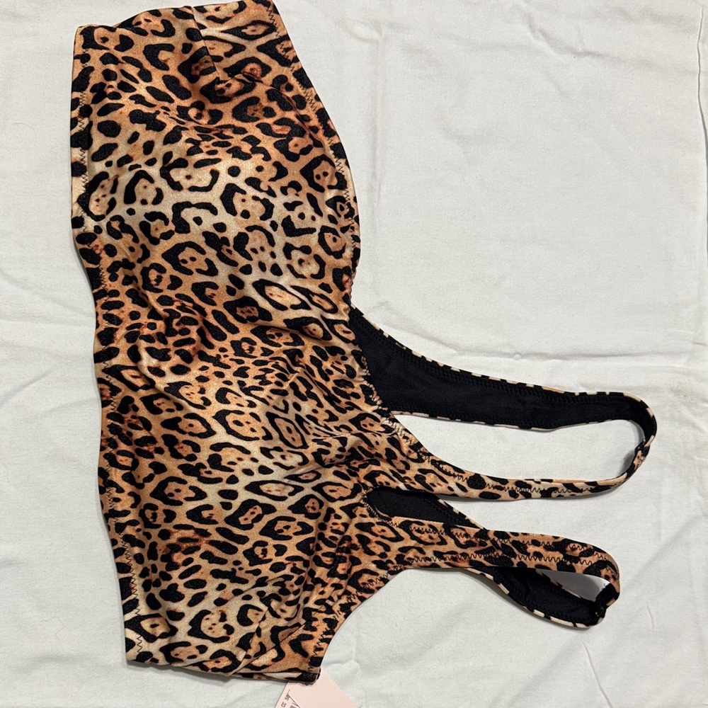 Leopard Print Sports Bra